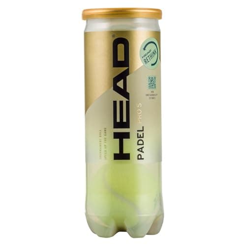Head Padel Pro S Pressureless Balls (tube of 3)