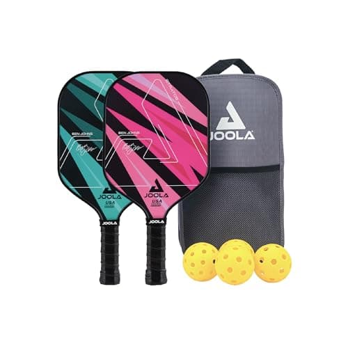 JOOLA Ben Johns Pickleball Set (2 Paddles + 4 Balls)