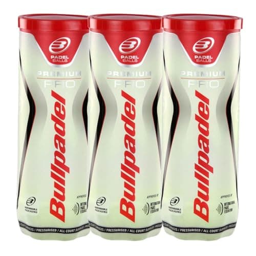 Bullpadel Premium Pro Padel Balls (Pack of 9)