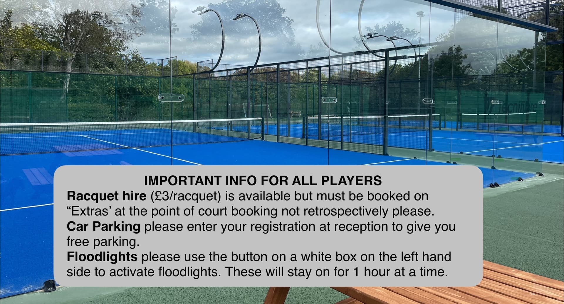 York St John University Padel